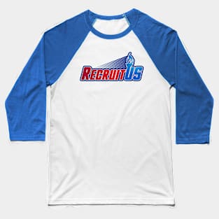 RecruitUS Basic Logo Baseball T-Shirt